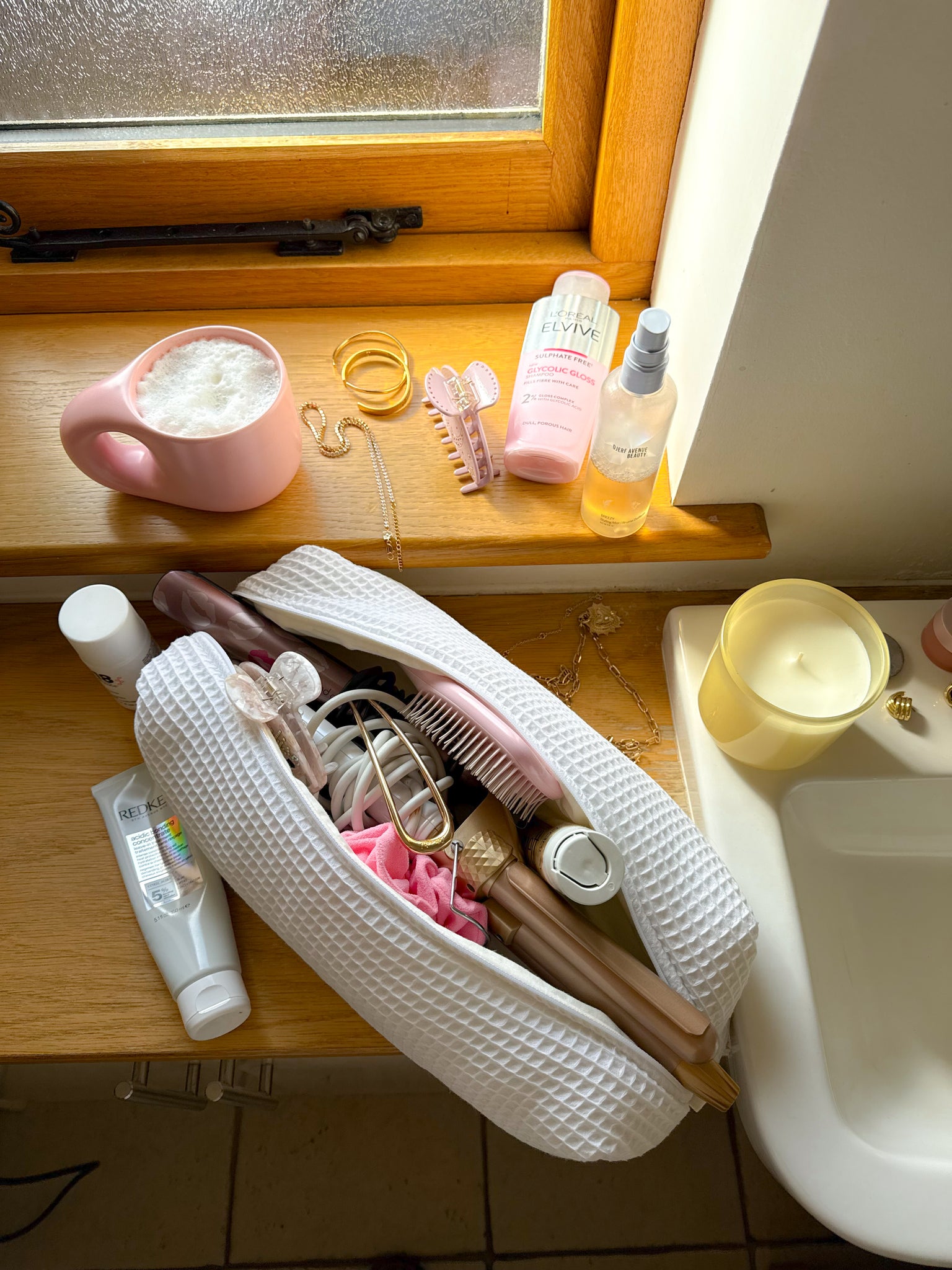 WAFFLE WHITE – Made by Sue1