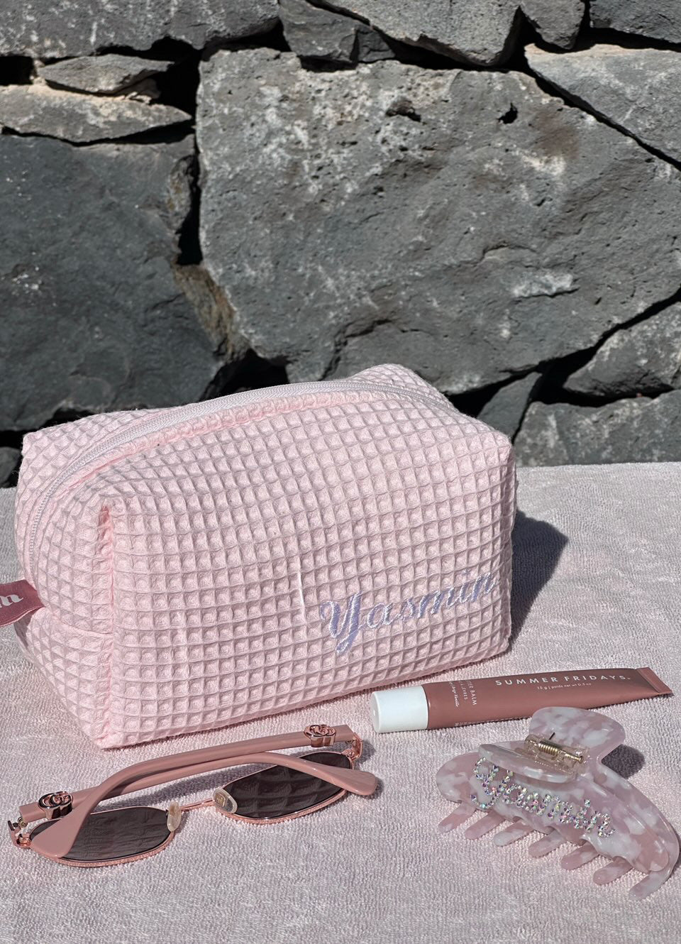 WAFFLE BABY PINK